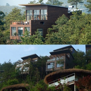 Quacent Luxuriöses Vorgefertigtes SIPs Holz-Wohnhaus für Resort-Berggebiet Campingplatz-Serie-1 Winziges Fertighaus-Apartment - Product Image 4