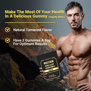 Rosebest Halal Certified 3000mg Pure Himalayan Shilajit Gold Resin Gummy <strong>Supplement</strong> with KSM 66 Ashwagandha and 75% Fulvic Acid - Product Image 5