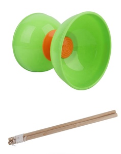 Jeu de <span class=keywords><strong>diabolo</strong></span> chinois de jardin d'extérieur avec fonction magnétique et résistance en bois - Jouet de sport et de fitness pour enfants - Product Image 3