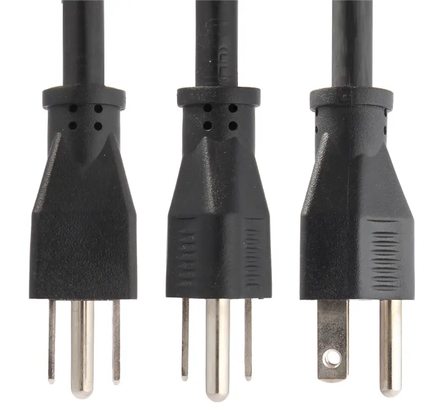 NEMA 5-15P USA Standard 3-poliges Netz kabel SPT SJT SVT SJTW US-Stecker Netz kabel CUL-Kabel 3-polig