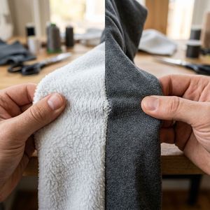 Completo <span class=keywords><strong>Tuta</strong></span> Termica in Pile da Uomo RebornF - Set 2 Pezzi Antivento Invernale con Felpa con Cappuccio e Joggers Patchwork - <span class=keywords><strong>Tuta</strong></span> Sportiva Elasticizzata a Quattro Vie - Product Image 3