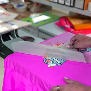 ฟิล์ม DTF PET สำหรับเครื่องพิมพ์ DTF กระดาษลอกลายสำหรับติดเสื้อผ้า - Product Image 4