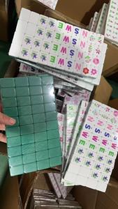 Actualmente está en stock. El lujoso juego de mahjong de cuatro capas al estilo americano es adecuado para que lo utilicen 4 personas. - Product Image 5
