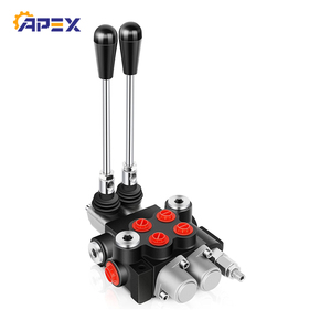 Válvulas Hidráulicas Manuales de 3 Secciones Comandos P80, Precio Directo de Fábrica APEX, Repuestos para Excavadoras - Product Image 5