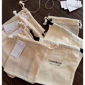 Sac en tissu UP RUNNING pour courses et courses alimentaires, petit sac en coton personnalisé avec cordon de serrage et logo - Product Image 2