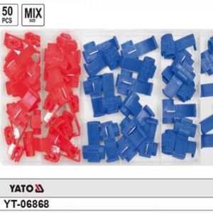 Bloque de Terminales de Desconexión Rápida YATO, 50 Piezas, Tamaños Variados, Material PC 1P, No Requiere Desforre - Product Image 2