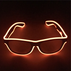 2019 Promoción de <span class=keywords><strong>la</strong></span> fábrica de moda DJ luz brillante LED gafas de <span class=keywords><strong>fiesta</strong></span> - Product Image 1