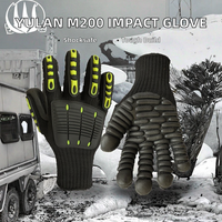 Gants anti-vibrations certifiés résistants aux chocs, vente en gros directe d'usine, gants de protection pour le travail