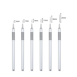 Pinceaux professionnels de luxe pour nail art, ultra-fins, multifonctionnels, avec manche en métal bronze souple et durable, pour la vente en gros - Product Image 3