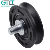 Rouleau de suspension de porte d'ascenseur Xizi Ots 56*15*6202 en nylon renforcé, également compatible avec les pièces de rechange d'ascenseurs de taille 72