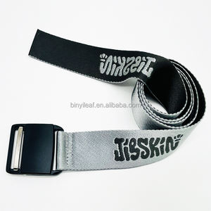 1,5 pulgadas logotipo tejido personalizado hebilla magnética deportes al aire libre Jacquard esquí Capeesh tela cinturón Nylon correas cinturón táctico para hombres - Product Image 2