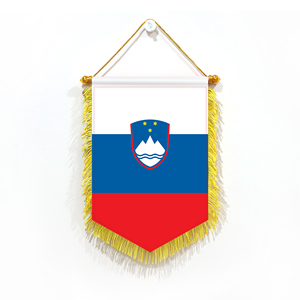 La <span class=keywords><strong>bandera</strong></span> eslovena, la pancarta, el patrón en forma de montaña y la decoración de borlas son adecuados para las exposiciones culturales alpinas - Product Image 2