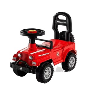 Renegade Ride On <b>Car</b> For Kids 1-5 Years Old Plastic Toy Vehicle With Steering Wheel And <b>Push</b> Handle - Product Image 1