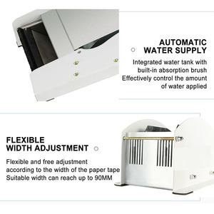 Jh-mech Hướng dẫn sử dụng Kraft kẹo cao su Băng Dispenser cho 0.98-3.54 "băng rộng tất cả các cơ thể thép gói Giấy cắt và băng Dispenser - Product Image 5