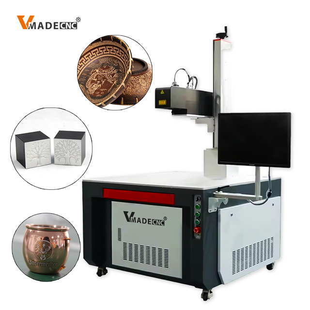 100W 60W 50W 2.5D 3D Fiber Laser Engraving Machine for Jewelry Marking