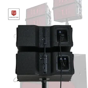 Professional power pro audio sound equipment two way single 10 inch passive line array speakers