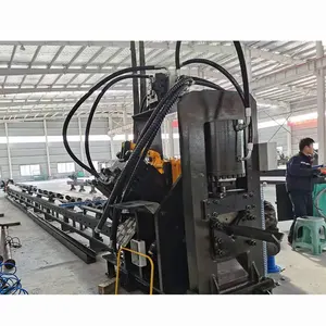 2024 Raintech Angle Steel Punching Marking Shearing Production Line for Electrical Fitting Factory Price