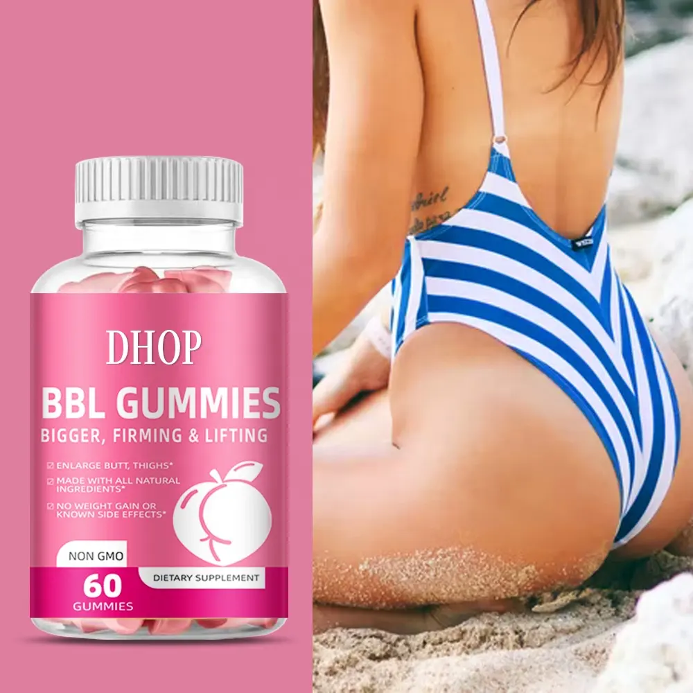 OEM BBL Breast Curve Gummies Hip Gummy custom natural Butt Enlargement Gummies