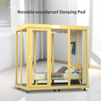 Cabine de bureau modulaire cabine téléphonique pratique à vendre cabine privée insonorisée 2 bureau insonorisé Guangzhou moderne
