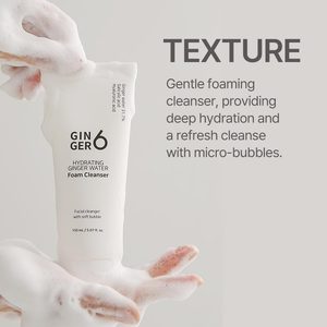 โฟมล้างหน้าให้ความชุ่มชื่นสำหรับ GINGER6น้ำขิงสำหรับทำโฟมล้างหน้าสูตรอัลคาไลน์ - Product Image 3