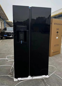 Réfrigérateur à porte française 619L grande capacité multifonctionnel, refroidissement parallèle, compresseur domestique, électrique, sans givre, spacieux - Product Image 4