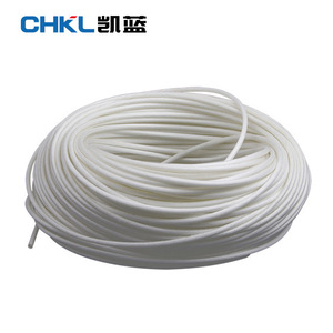 Chkl Fiberglass <b>Tube</b> White 60 Degree <b>Heat</b> Resistant Insulating Protective <b>Tube</b> For Electrical Wiring - Product Image 1