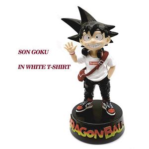 Figurine de dessin animé personnalisé en PVC Son Goku, jouet de <span class=keywords><strong>collection</strong></span>, affichage, cadeau, maison, voiture, décoration, ornement - Product Image 3