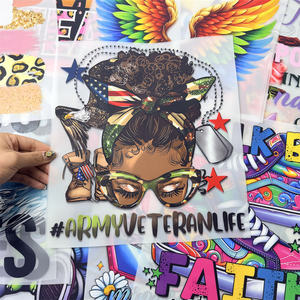 Transferencia DTF para Pequeños Negocios: Impresión DTF de Mujer Afro Empresaria, Lista para Prensado por Transferencia Térmica - Product Image 6