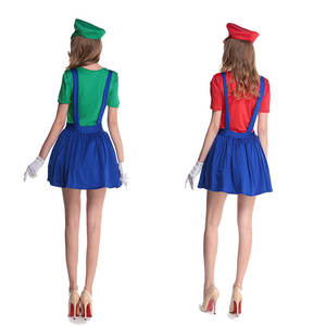 Enfants et adultes TV films personnages rôle Cosplay Costume <span class=keywords><strong>Mario</strong></span> et Luigi Costume Costume - Product Image 4