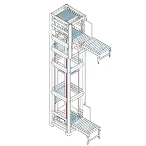 X-YES מסוע מעלית מעלית הרמה אנכית רציפה באיכות גבוהה