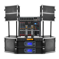 Biner LS10 haute qualité, double puissance 10 pouces, 750W + 750W, gamme de lignes professionnelles, haut-parleurs pour système de son Audio