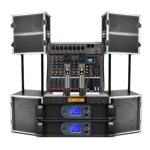 Biner LS10-Altavoces de sistema de sonido, alta calidad, doble potencia de 10 pulgadas, 750W + 750W, línea profesional - Product Image 1