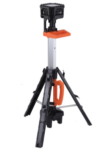 Đèn <span class=keywords><strong>LED</strong></span> làm việc 9000LM pin 18V ngoài trời, thân đèn ABS di động, có chân đế chống nước, dùng cho nhà ở, khách sạn, công việc - Product Image 4