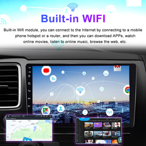 T100 Sistema <span class=keywords><strong>Android</strong></span> Reproductor Multimedia GPS Radio 10 Pulgadas Inalámbrico Carplay Auto Soporte Cámara de Marcha Atrás - Product Image 6