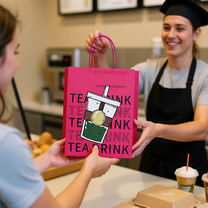 Bolsas de Papel de Lujo Premium para Perfumes y Panes Grandes - Bolsas de Embalaje Personalizadas para Mensajería y Té de Fábrica Ecológica - Product Image 3