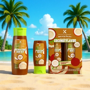 Wholesale <strong>Coconut</strong> Oil Shampoo and <strong>Conditioner</strong> 300ml Hair Care Nourishing Hair Damage Repair <strong>Coconut</strong> Shampoo - Product Image 1