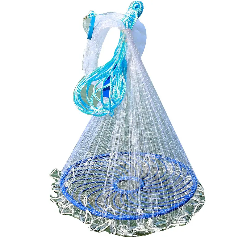 Fly Mano Cast rete da pesca cina Tiro Cattura coulisse acquistare di nylon rete da pesca