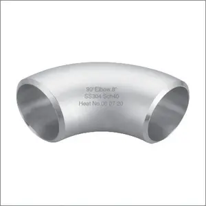 Stainless Steel 304 Welding Elbow Pipe Fittings SCH 40 Elbow