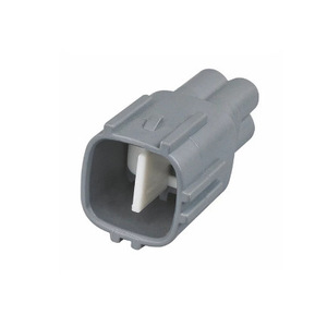 Conector de sensor de oxígeno a prueba de agua de 2 pines, color gris, macho, para Toyota 1JZ GTE 6188 0517 6189 0629 - Product Image 1