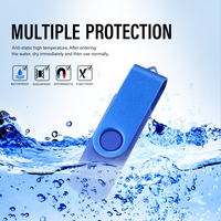 Clé USB OTG Pivotante 2 en 1 la Moins Chère avec Personnalisation de Logo GRATUITE et Adaptateur USB-C