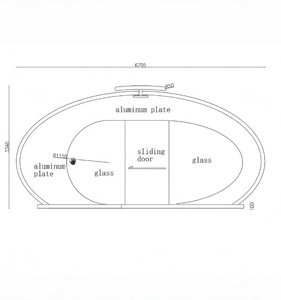 Serra Modulare Moderna in Acciaio e Alluminio con Interni in Cemento, Alta Resistenza, Ignifuga, Impermeabile, Antivento, Antiesplosione - Product Image 6