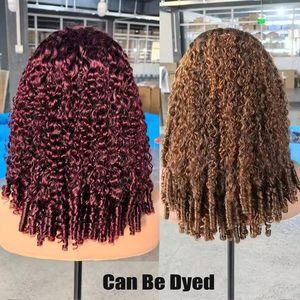 Factory Price 250% Density 16A Burmese Curly <strong>Half</strong> <strong>Wigs</strong> Virgin Hair 3 in 1 Spiral Curly End Beginner Friendly Glueless <strong>Wig</strong> - Product Image 5