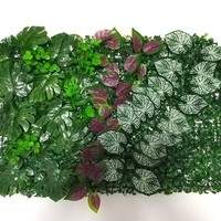 Mur végétal artificiel vertical 40x60cm, diverses variétés, imperméable et durable, pour décorations de mariage et murs floraux