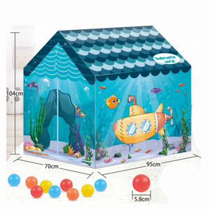 Hot Kids Play Tent Kids Toys Painting Playhouse Graffiti DIY Art Craft Coloring Drawing Doodle, regalos de princesa <span class=keywords><strong>para</strong></span> interiores y exteriores - Product Image 5