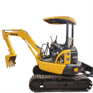 Miniexcavadora Hidráulica Komatsu PC35 Usada, Pocas Horas de Trabajo, 3.5 Toneladas, Motor, Bomba y Transmisión de Buena Calidad, con Video - Product Image 1