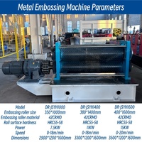 Machine à embosser les plaques métalliques industrielles, machine à embosser les métaux en acier inoxydable, machine à embosser les métaux en rouleaux, machine à embosser les tôles métalliques