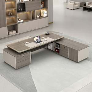 Mobilier commercial moderne personnalisé Board Boss Chief <span class=keywords><strong>Administrative</strong></span> Manager Ceo Desk - Product Image 2