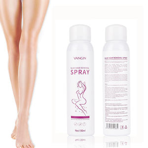 Private Label di rimozione dei capelli a base di erbe Mousse Spray e crema sicura delicato nutriente depilatorio per la depilazione permanente - Product Image 2