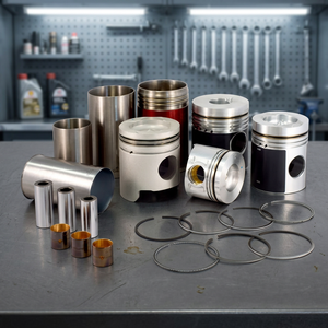 Piston Piaggio 6 cylindres en alliage d'aluminium de 38 mm - Product Image 2
