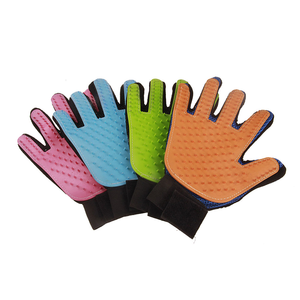 Petwant 2020 Pet bath massage silicone Pet dogs or cats for Deshedding glove grooming hair remover brush - Product Image 2